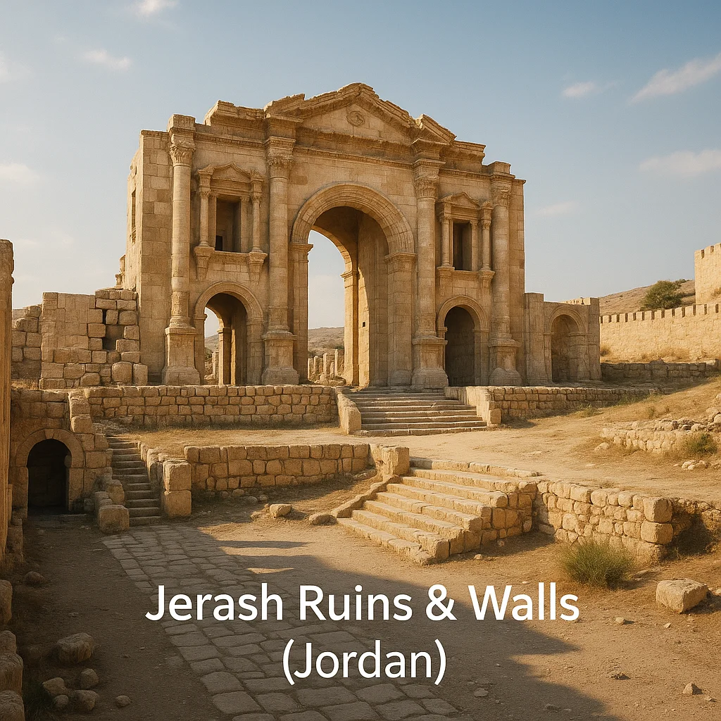 Jerash Ruins & Walls (Jordan)
