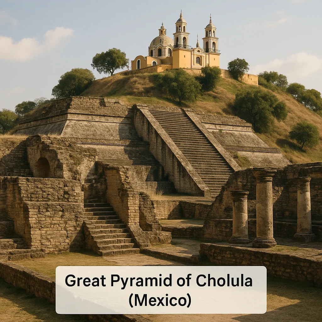 Great Pyramid of Cholula (Mexico)
